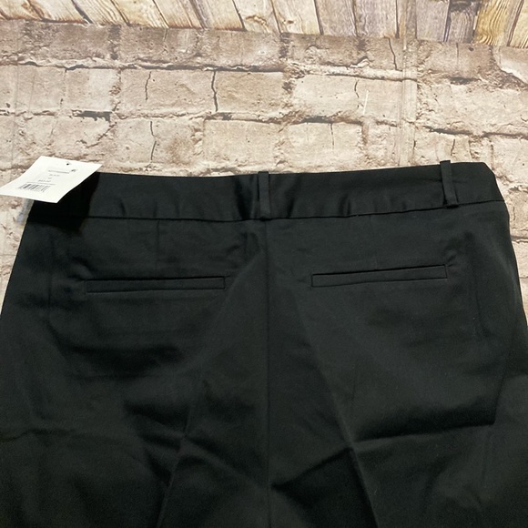 NWT 89TH+Madison ankle length cotton/Polyester/spandex,black pants size 8,10,12 - Picture 4 of 13
